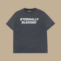 Eternally Blessed Grey- Heavyweight Vintage Tee