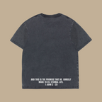 Eternally Blessed Grey- Heavyweight Vintage Tee