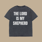 The Lord Is My Shepard Grey- Heavyweight Vintage Tee
