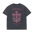 OV Sirun Sirun- 7.5oz Premium Heavyweight Vintage Wash - Pink Design Front + Back Print