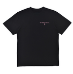7.5oz Premium Heavyweight Tee- Pink Front + Back Print