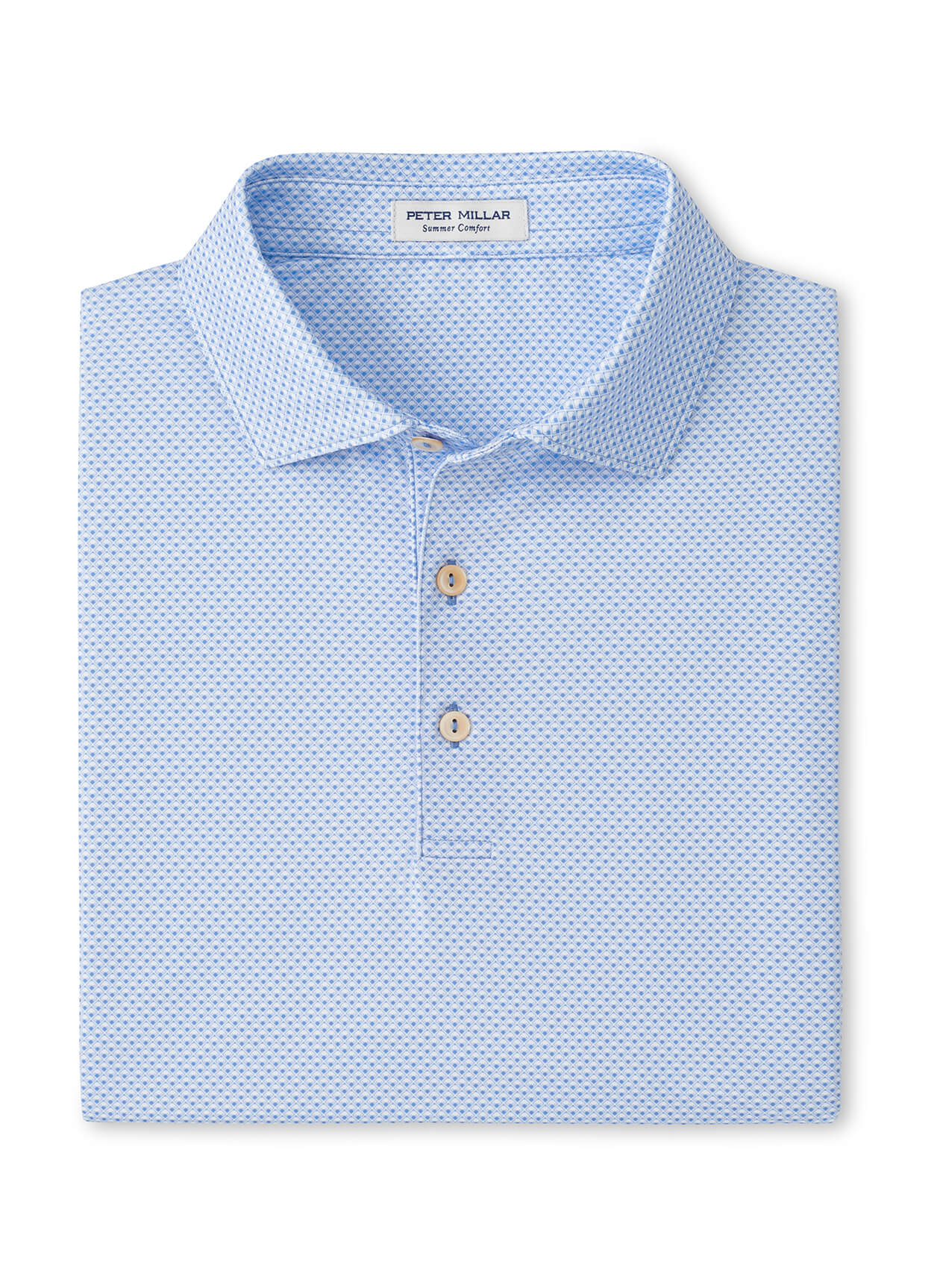 Peter Millar Men's Bluebird Medina Performance Jersey Polo
