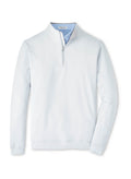 Peter Millar Men's British Grey Perth Performance Quarter-Zip