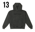 Hoodie Embroidered black (black thread)