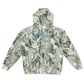 Hoodie Embroidered White Camo (blue thread)