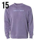 Pigment Plum Crewneck