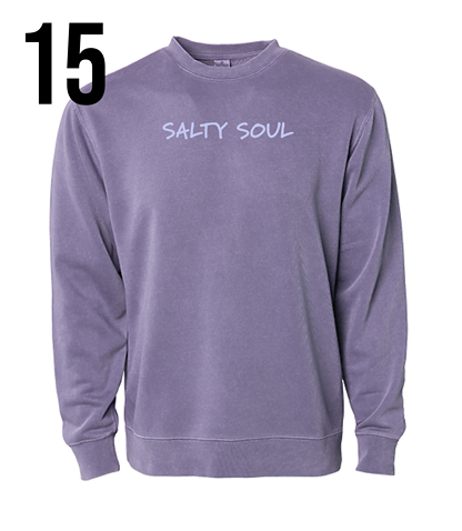 Pigment Plum Crewneck